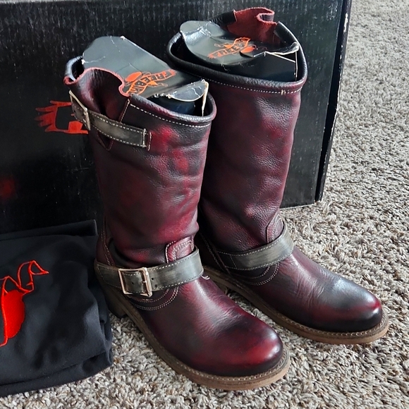 freebird Shoes - Freebird Crosby Wine Boots